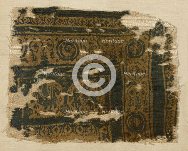 Fragment (Tunic), Egypt, Roman period (30 B.C.- 641 A.D.), 5th/6th century. Creator: Unknown.