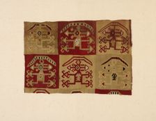 Fragment (Tunic), Peru, A.D. 1476/1532. Creator: Unknown