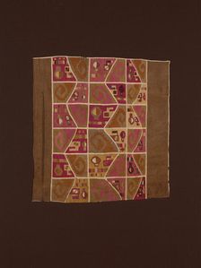 Fragment (Tunic), Peru, A.D. 600/800. Creator: Unknown