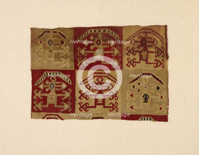 Fragment (Tunic), Peru, A.D. 1476/1532. Creator: Unknown.