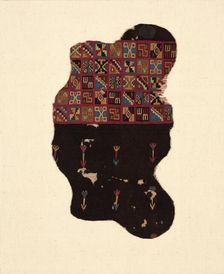 Fragment (Tunic), Peru, A.D. 1532/1700. Creator: Unknown