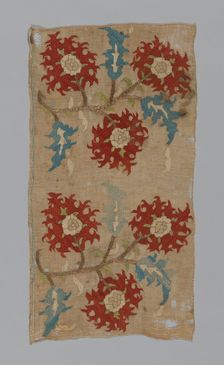 Fragment, Turkey, 17th century. Creator: Unknown