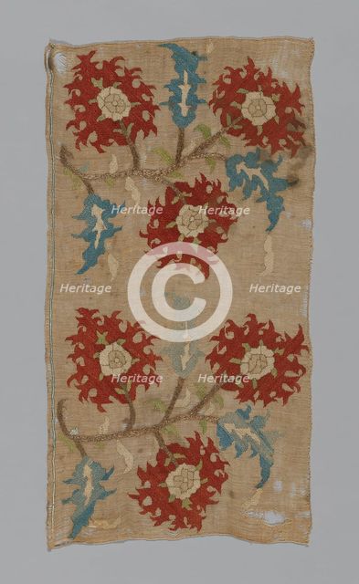 Fragment, Turkey, 17th century. Creator: Unknown.
