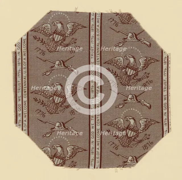 Fragment, United States, 19th century. Creator: Unknown.