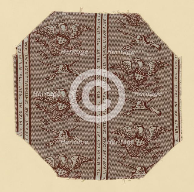 Fragment, United States, 19th century. Creator: Unknown.