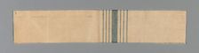 Fragment, United States, early 19th century. Creator: Unknown
