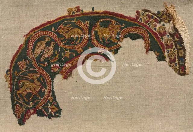 Fragmentary Segmentum from a Tunic, 700s. Creator: Unknown.