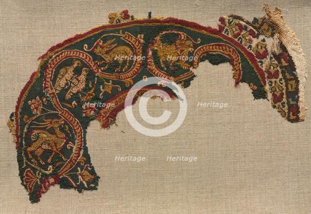 Fragmentary Segmentum from a Tunic, 700s. Creator: Unknown.