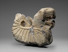 Fragmentary Winged Lion, 6th century B.C. Creator: Unknown