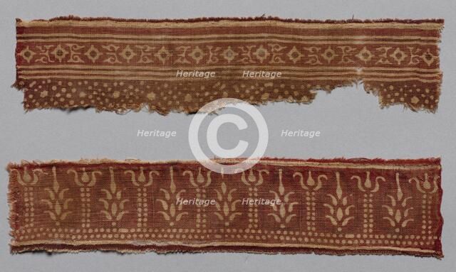 Fragments, 1100s - 1300s. Creator: Unknown.