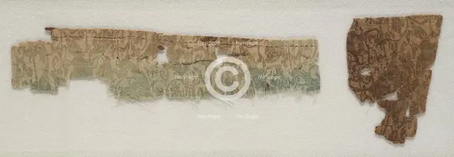 Fragments, 1100s. Creator: Unknown.