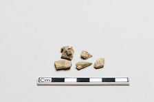 Fragments of Oracle Bones, Inscribed, Shang dynasty, ca. 1600 - ca. 1050 BCE. Creator: Unknown