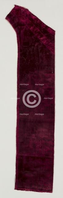 Fragments of a Chasuble, 1600s. Creator: Unknown.