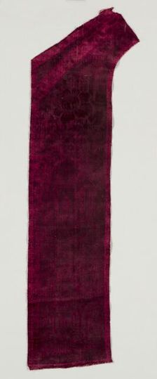 Fragments of a Chasuble, 1600s. Creator: Unknown