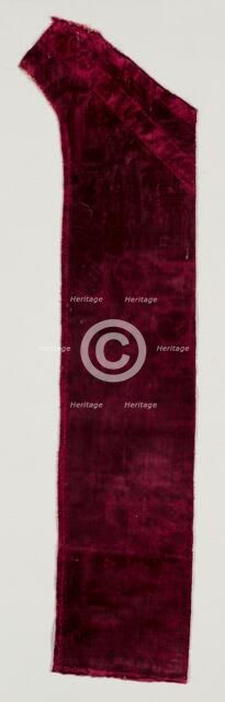 Fragments of a Chasuble, 1600s. Creator: Unknown.