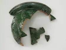 Fragments of a Bowl, Coptic, 4th-7th century. Creator: Unknown