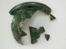 Fragments of a Bowl, Coptic, 4th-7th century. Creator: Unknown