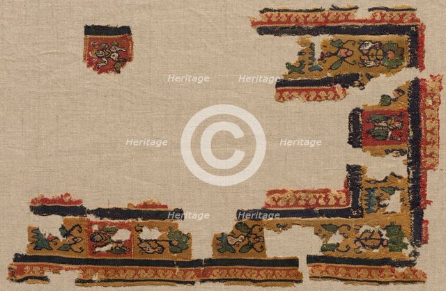 Fragments of a Tunic, 400s - 600s. Creator: Unknown.