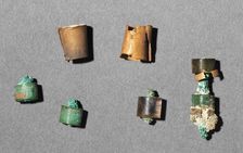 Fragments of an Amuletic Cylinder, 2040-1648 BC. Creator: Unknown