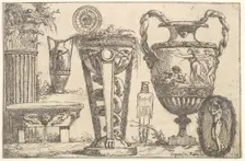 Fragments of Antiquity, 1765. Creator: Jean Jacques Lagrenee