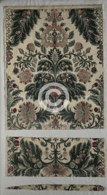 Fragments of Velvet (So-Called Velours Jardiniers), 1600s. Creator: Unknown.