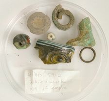 Fragments, Coptic, 4th-7th century. Creator: Unknown