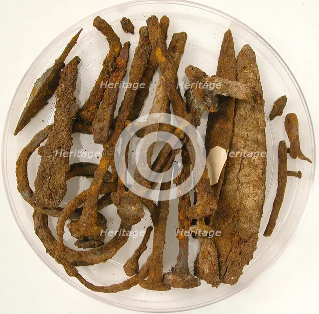 Fragments, Coptic, 4th-7th century. Creator: Unknown.