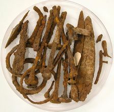 Fragments, Coptic, 4th-7th century. Creator: Unknown