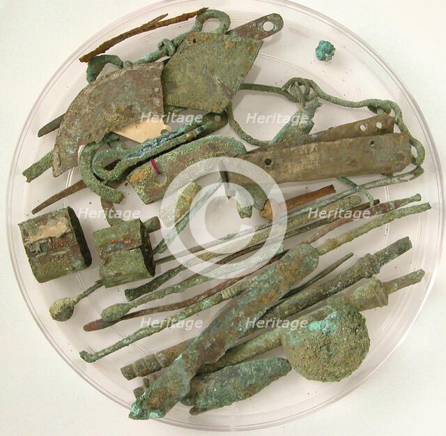 Fragments, Coptic, 4th-7th century. Creator: Unknown.