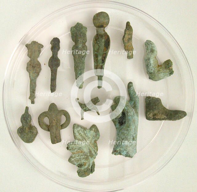 Fragments, Coptic, 4th-7th century. Creator: Unknown.