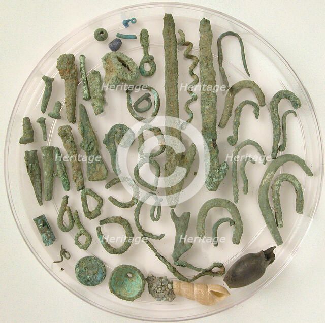 Fragments, Coptic, 4th-7th century. Creator: Unknown.