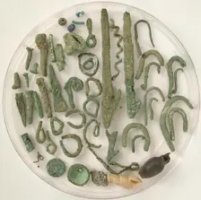 Fragments, Coptic, 4th-7th century. Creator: Unknown