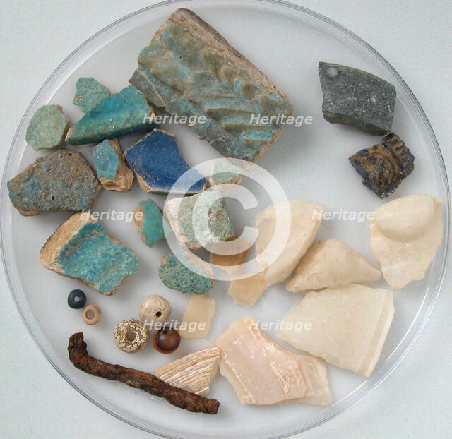 Fragments, Coptic, 4th-7th century. Creator: Unknown.