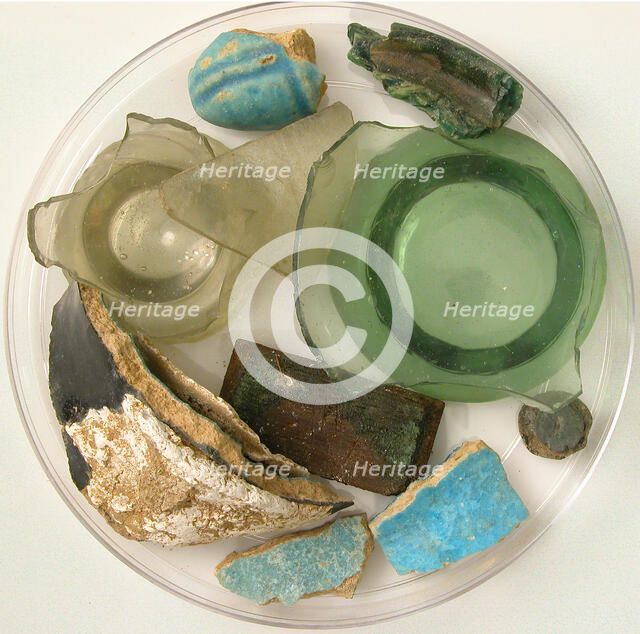 Fragments, Coptic, 4th-7th century. Creator: Unknown.