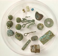 Fragments, Coptic, 4th-7th century. Creator: Unknown