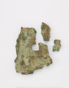 Fragments, Eastern Zhou dynasty, ca. 5th century BCE. Creator: Unknown