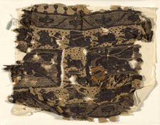 Fragments, Egypt, Roman period (30 B.C.- 641 A.D.)/Arab period (641-969)/Fatimid period (969-... Creator: Unknown