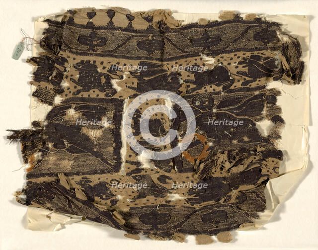 Fragments, Egypt, Roman period (30 B.C.- 641 A.D.)/Arab period (641-969)/Fatimid period (969-... Creator: Unknown.