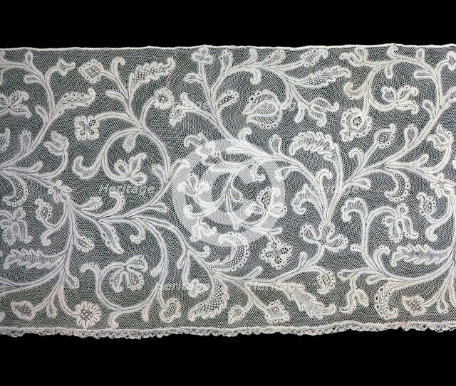 Fragments (Flounce), Italy, 1701/50. Creator: Unknown.