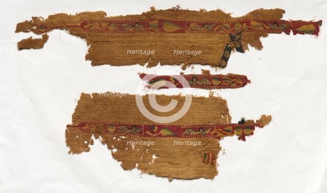 Fragments from a Tunic, 600s. Creator: Unknown.