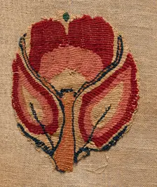 Fragments from a Curtain, 300s - 500s. Creator: Unknown