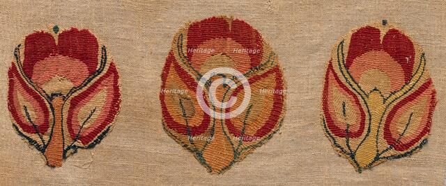 Fragments from a Curtain, 300s - 500s. Creator: Unknown.