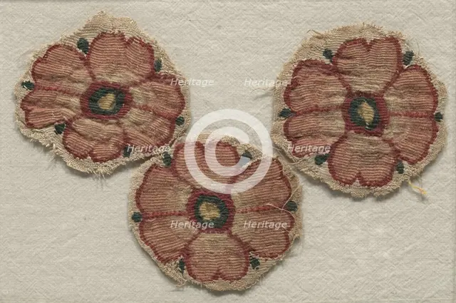 Fragments from a Curtain, 300s - 500s. Creator: Unknown.