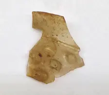 Fragments from a Glass Vessel, Crusader, 13th century. Creator: Unknown
