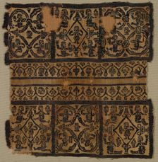 Fragments, Sleeve Ornament from a Tunic, 500s - early 600s. Creator: Unknown
