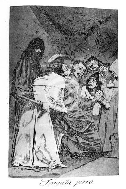 'Fragata perro', 1799. Artist: Francisco Goya