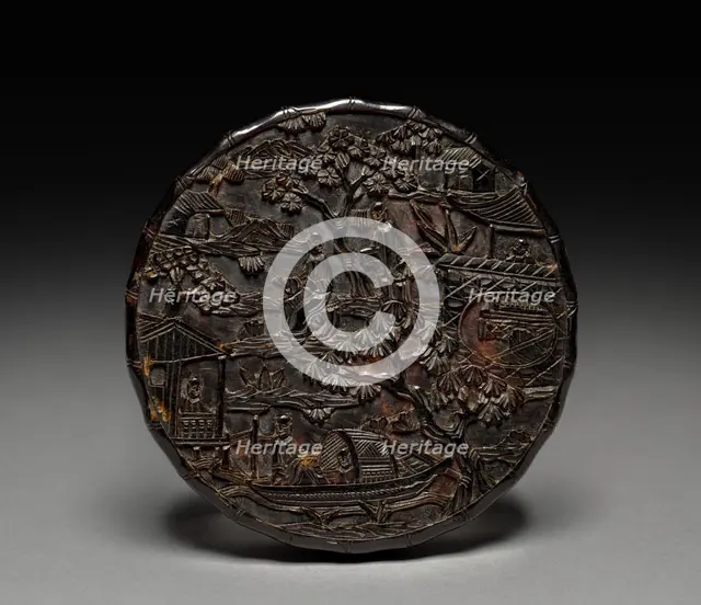 Fragrance Box (lid), 1700s. Creator: Unknown.