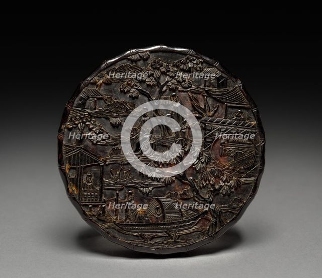 Fragrance Box (lid), 1700s. Creator: Unknown.