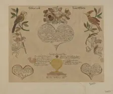 Fraktur, 1935/1942. Creator: Richard Barnett
