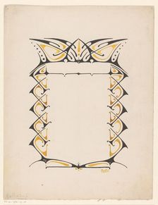 Frame, 1884-1952. Creator: Reinier Willem Petrus de Vries
